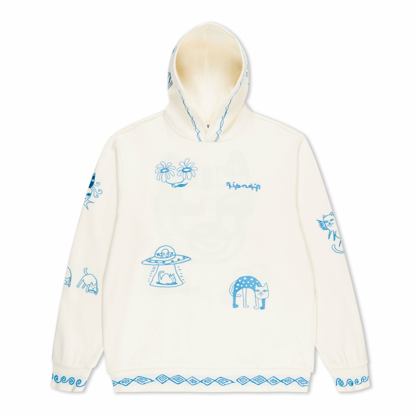 Blonded Hoodie (Off White) - Ripndip