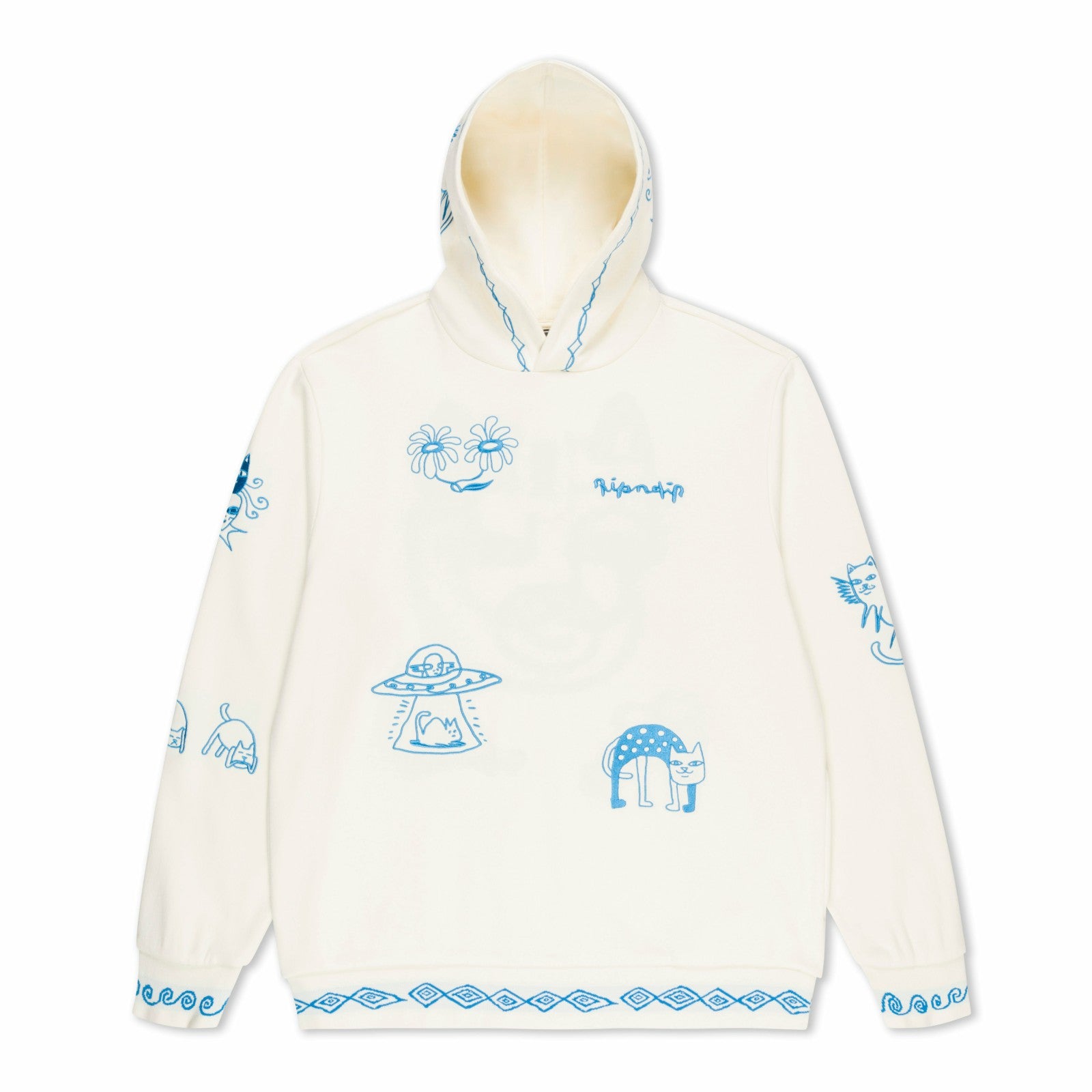 Blonded Hoodie (Off White) - Ripndip