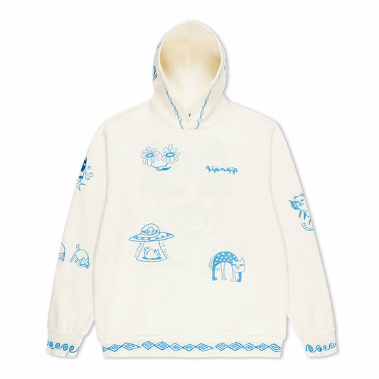Blonded Hoodie (Off White) - Ripndip