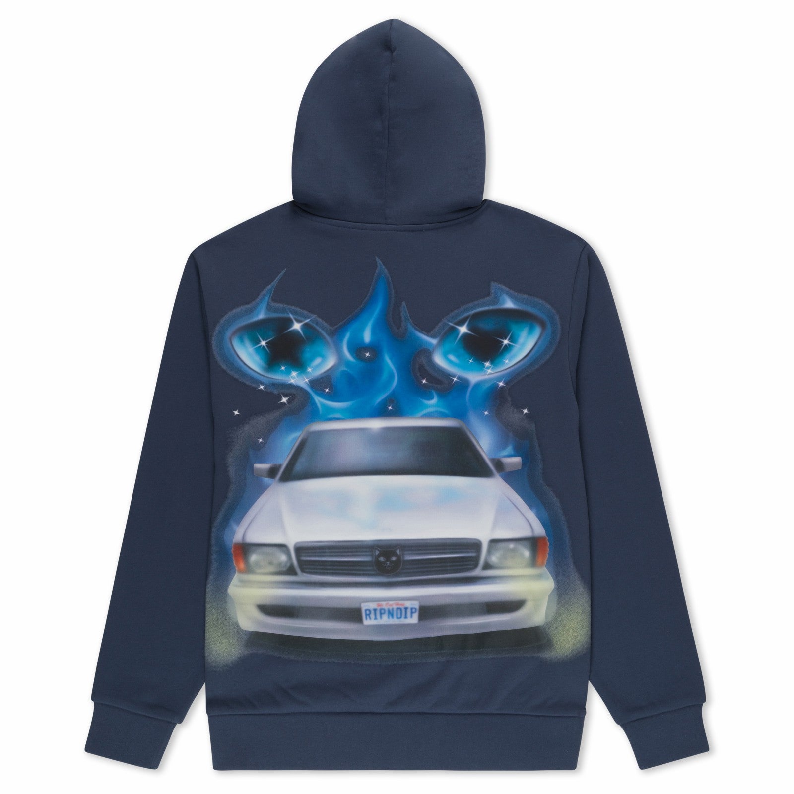 Ride Or Die Hoodie (Dark Slate) - Ripndip