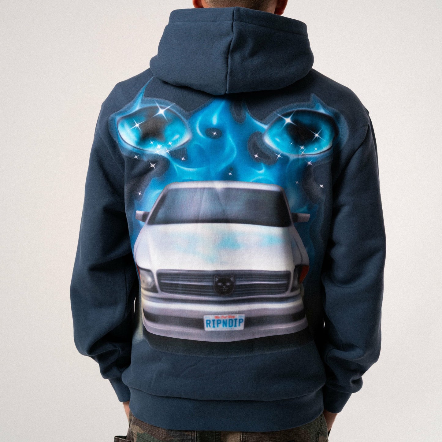 Ride Or Die Hoodie (Dark Slate) - Ripndip