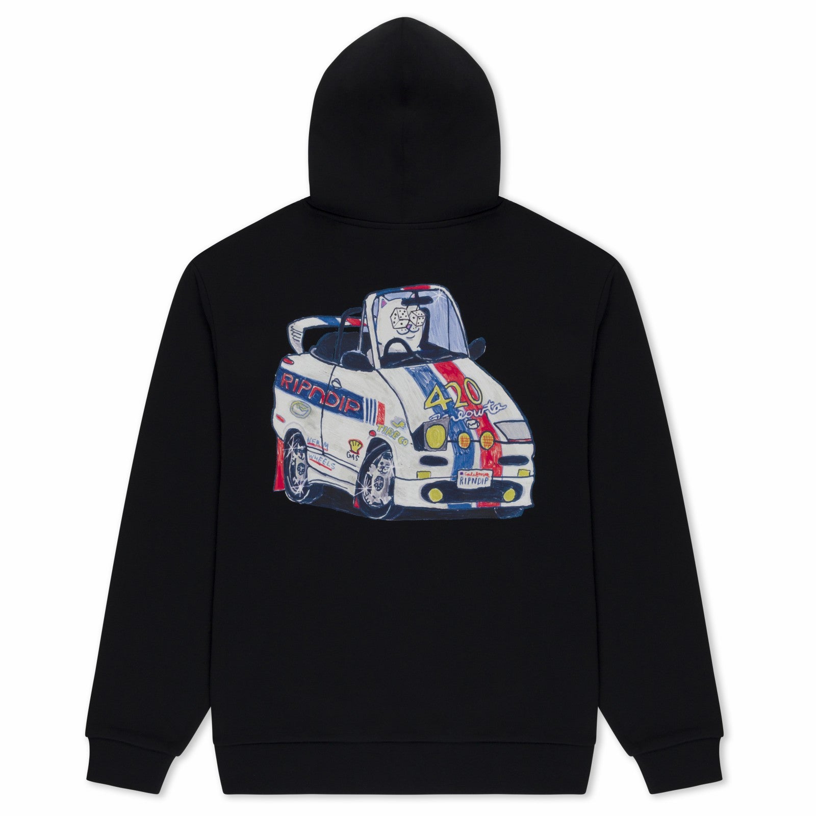 420 MPH Hoodie (Black) - Ripndip