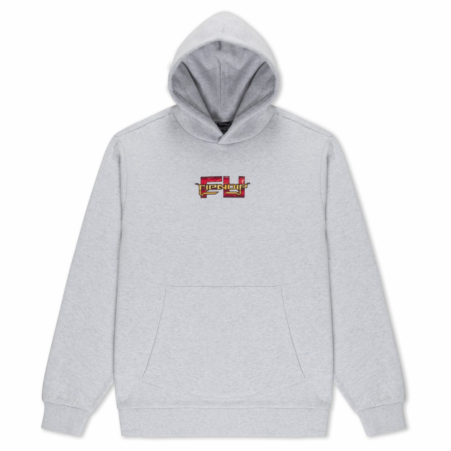 Fight Hoodie (Ash Heather) - Ripndip