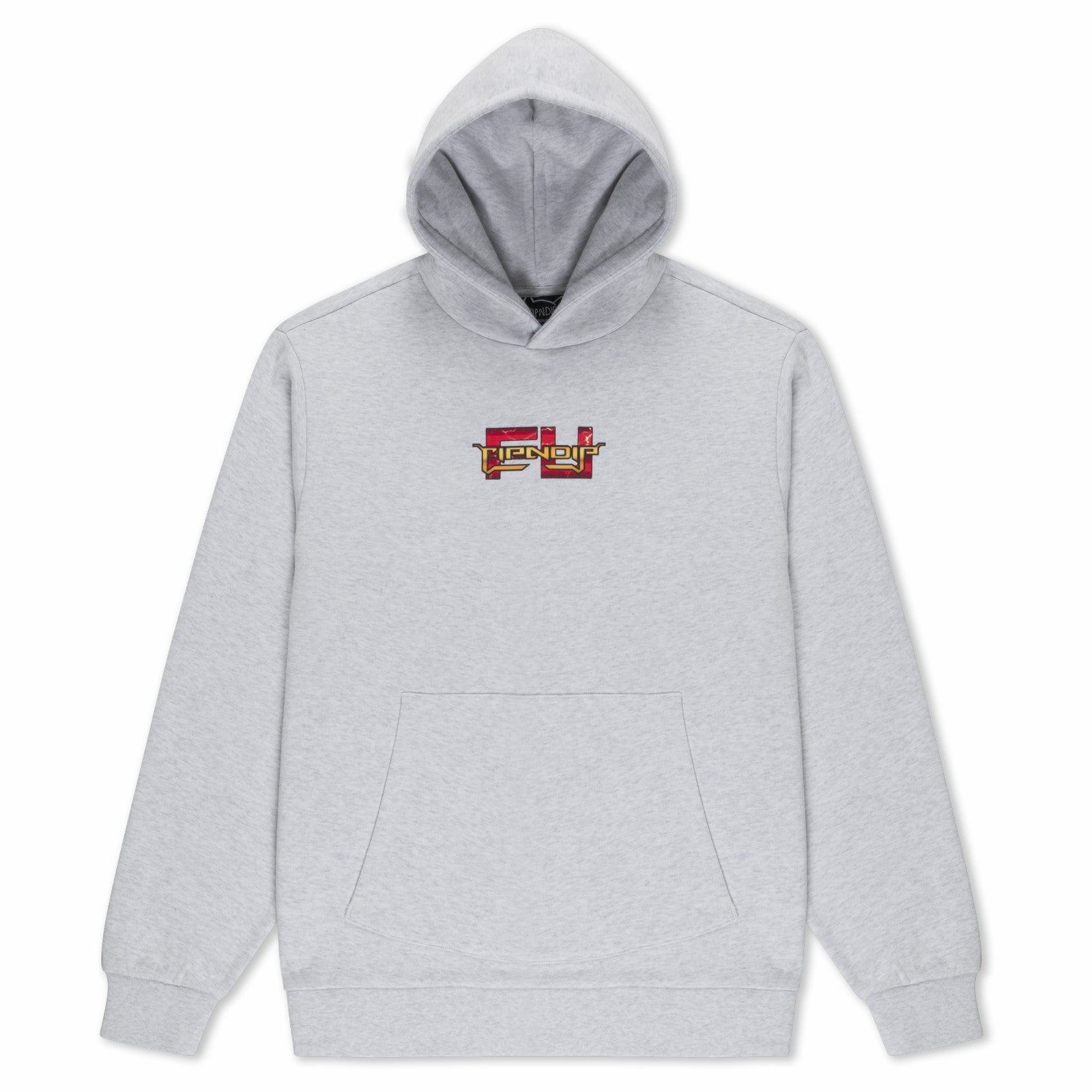 Fight Hoodie (Ash Heather) - Ripndip
