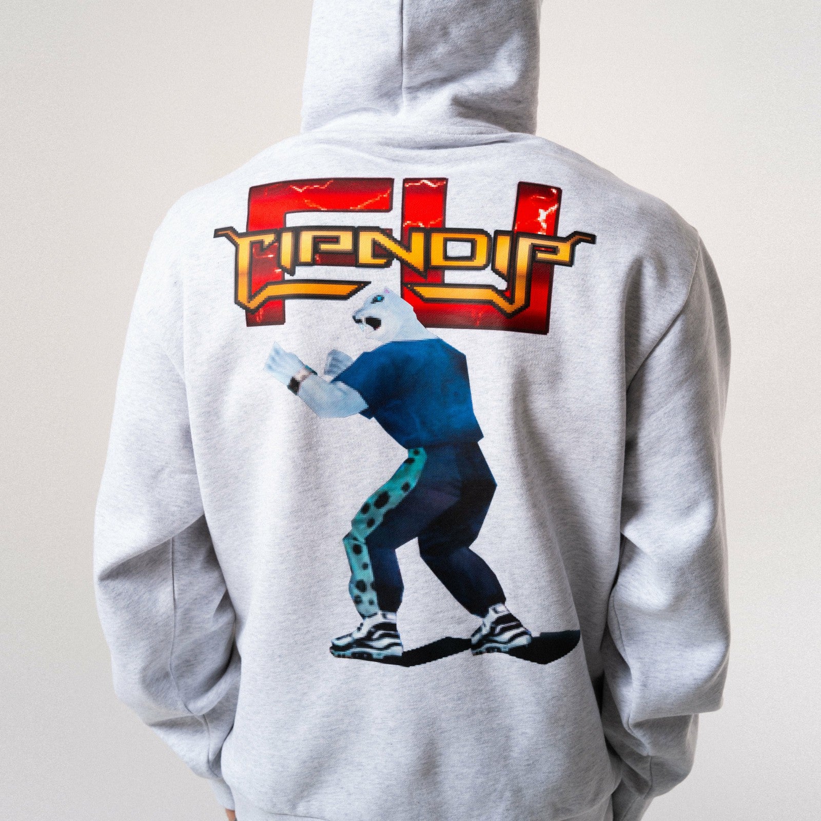 Fight Hoodie (Ash Heather) - Ripndip