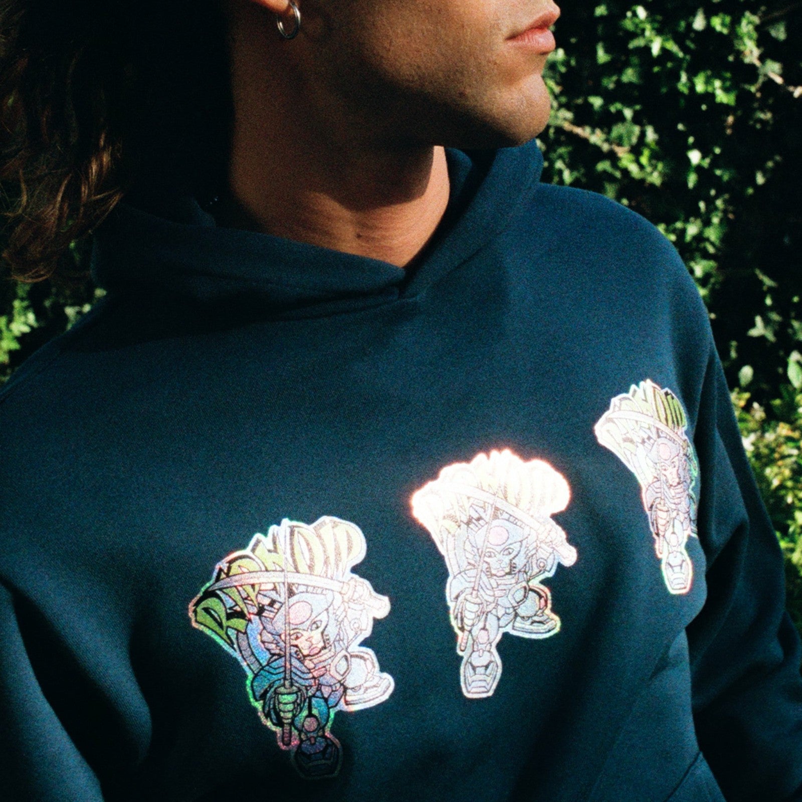 Robo Samurai Hoodie (Navy) - Ripndip