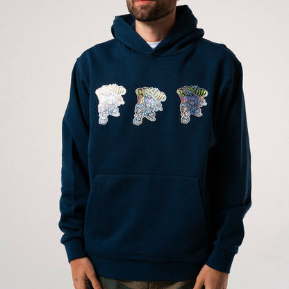 Robo Samurai Hoodie (Navy) - Ripndip