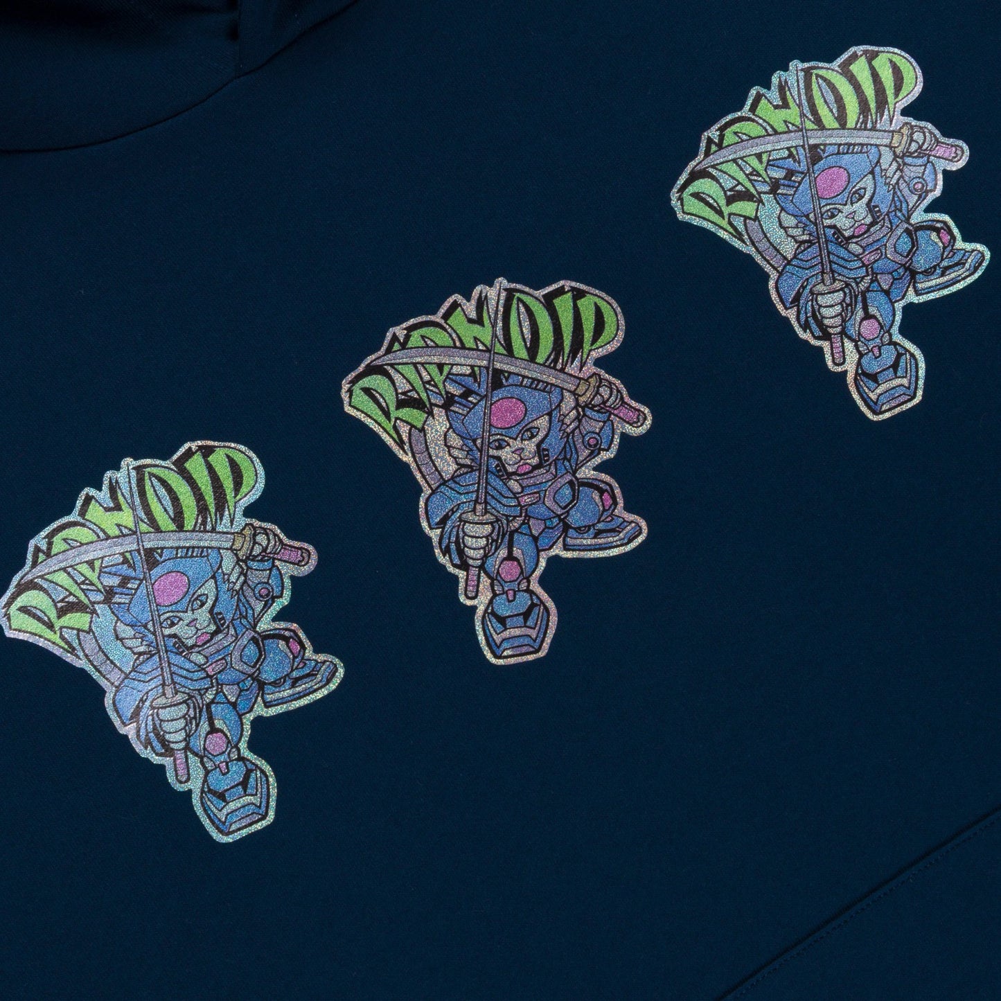 Robo Samurai Hoodie (Navy) - Ripndip