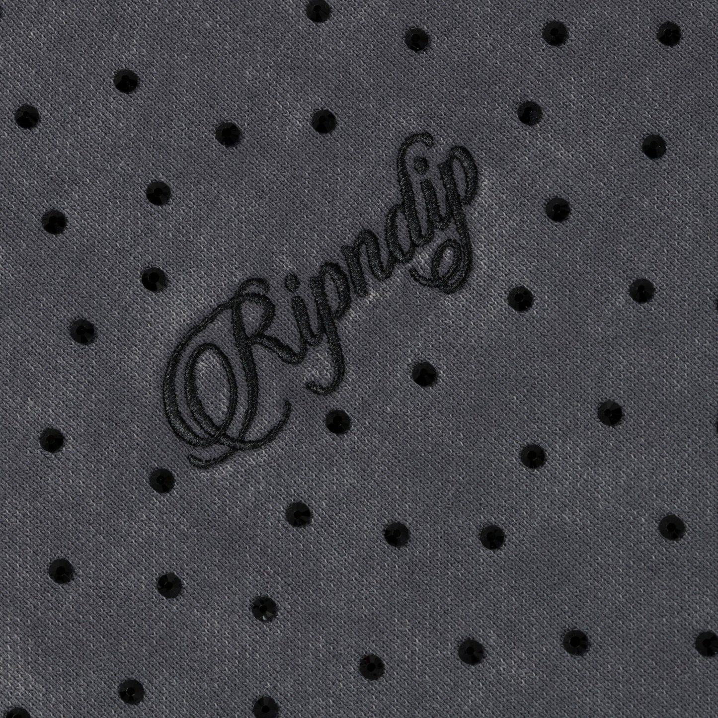 RIPNGEMS Zip Up Hoodie (Charcoal Wash) - Ripndip