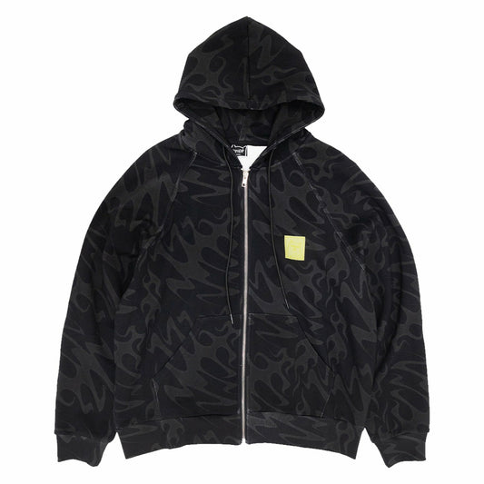 Lakai X Ripndip Flame Zip Up Hoodie (Dark Gray) - Ripndip