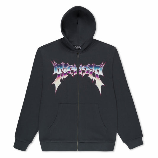 Noid Zip Hoodie (Dark Charcoal) - Ripndip
