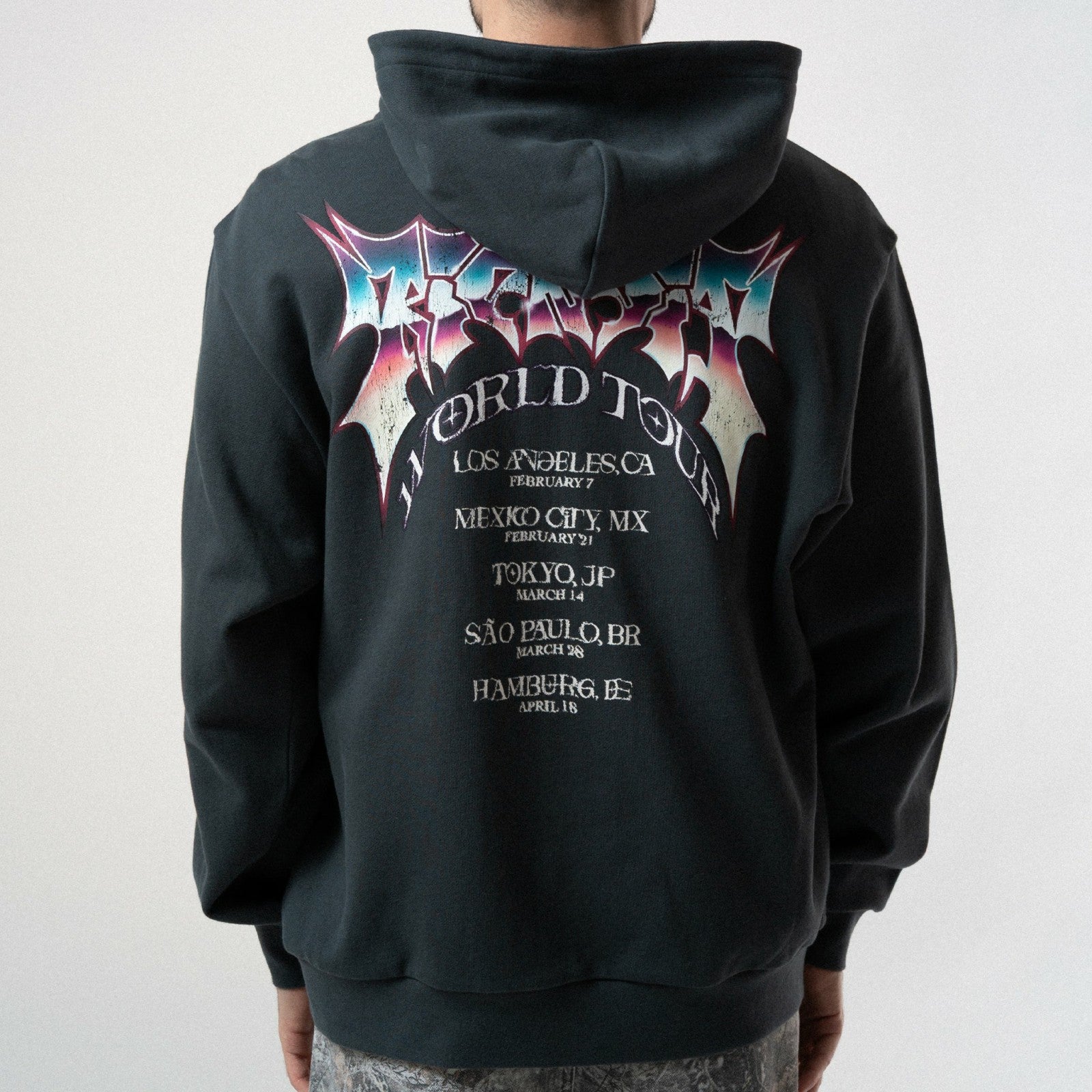 Noid Zip Hoodie (Dark Charcoal) - Ripndip