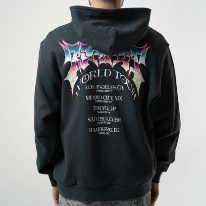 Noid Zip Hoodie (Dark Charcoal) - Ripndip