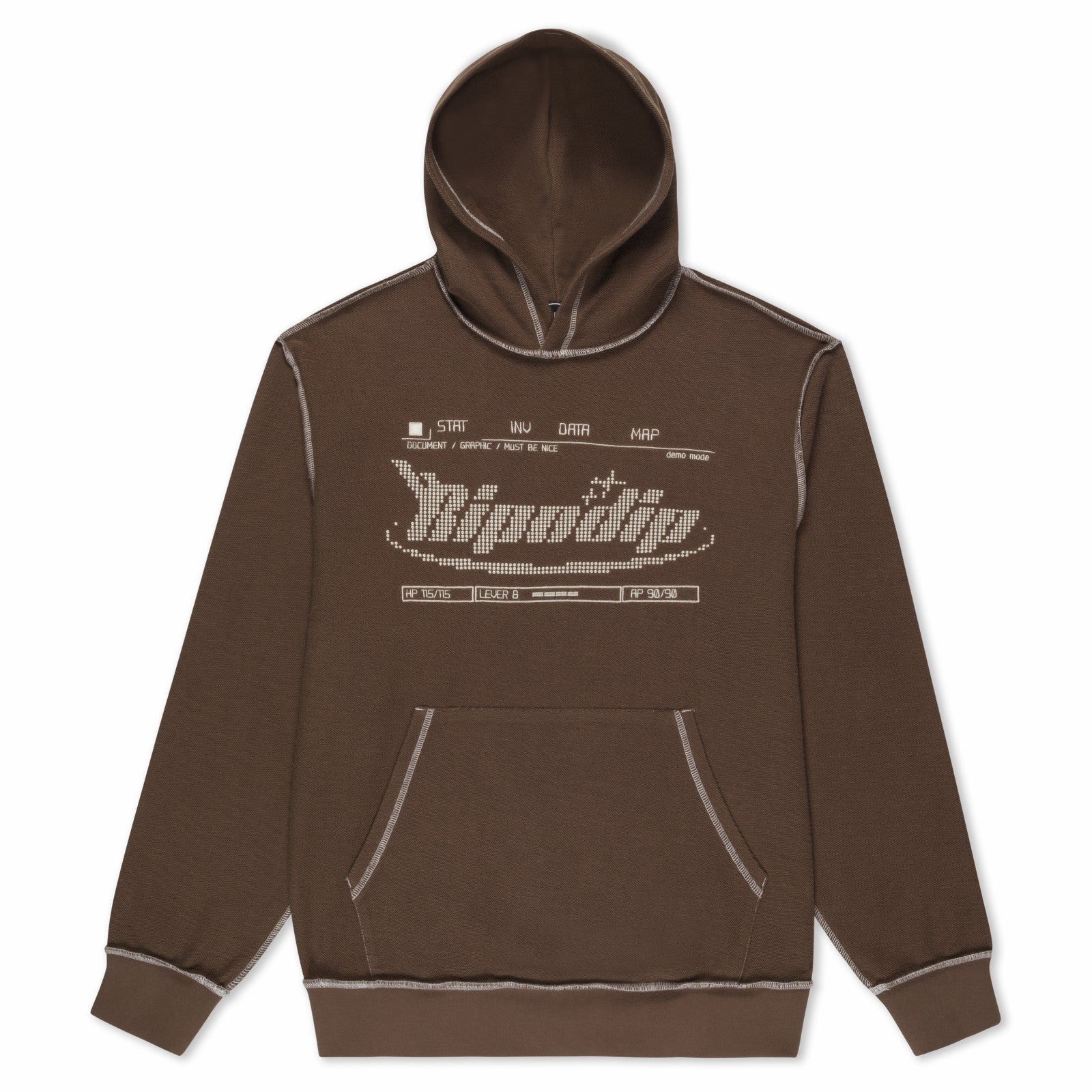 Overdrive Hoodie (Brown) - Ripndip