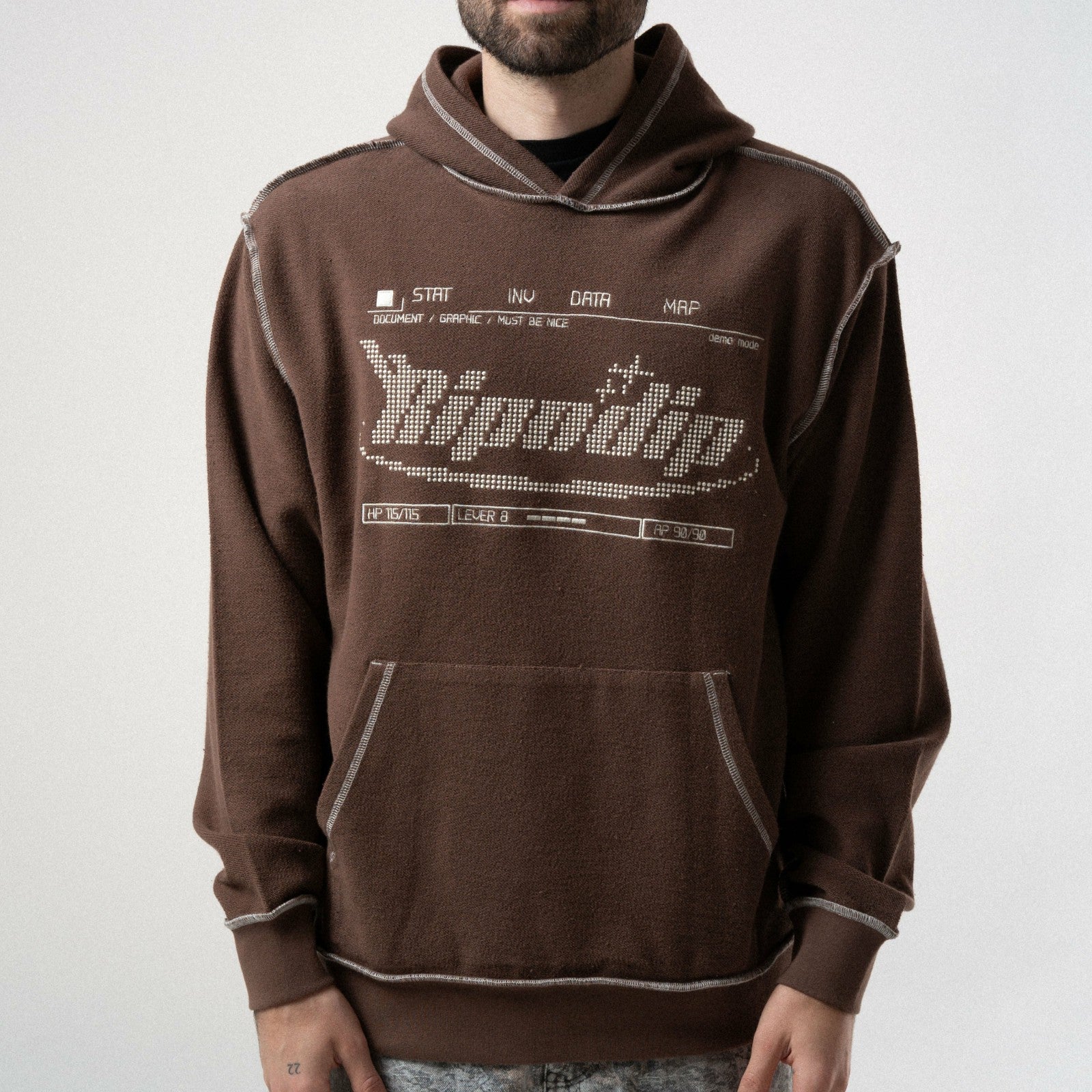 Overdrive Hoodie (Brown) - Ripndip