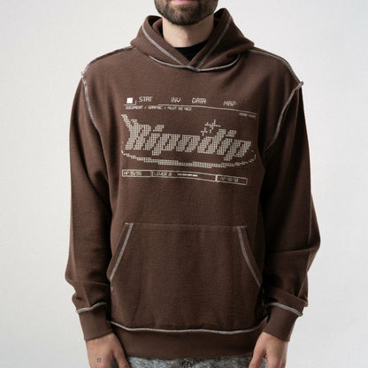 Overdrive Hoodie (Brown) - Ripndip