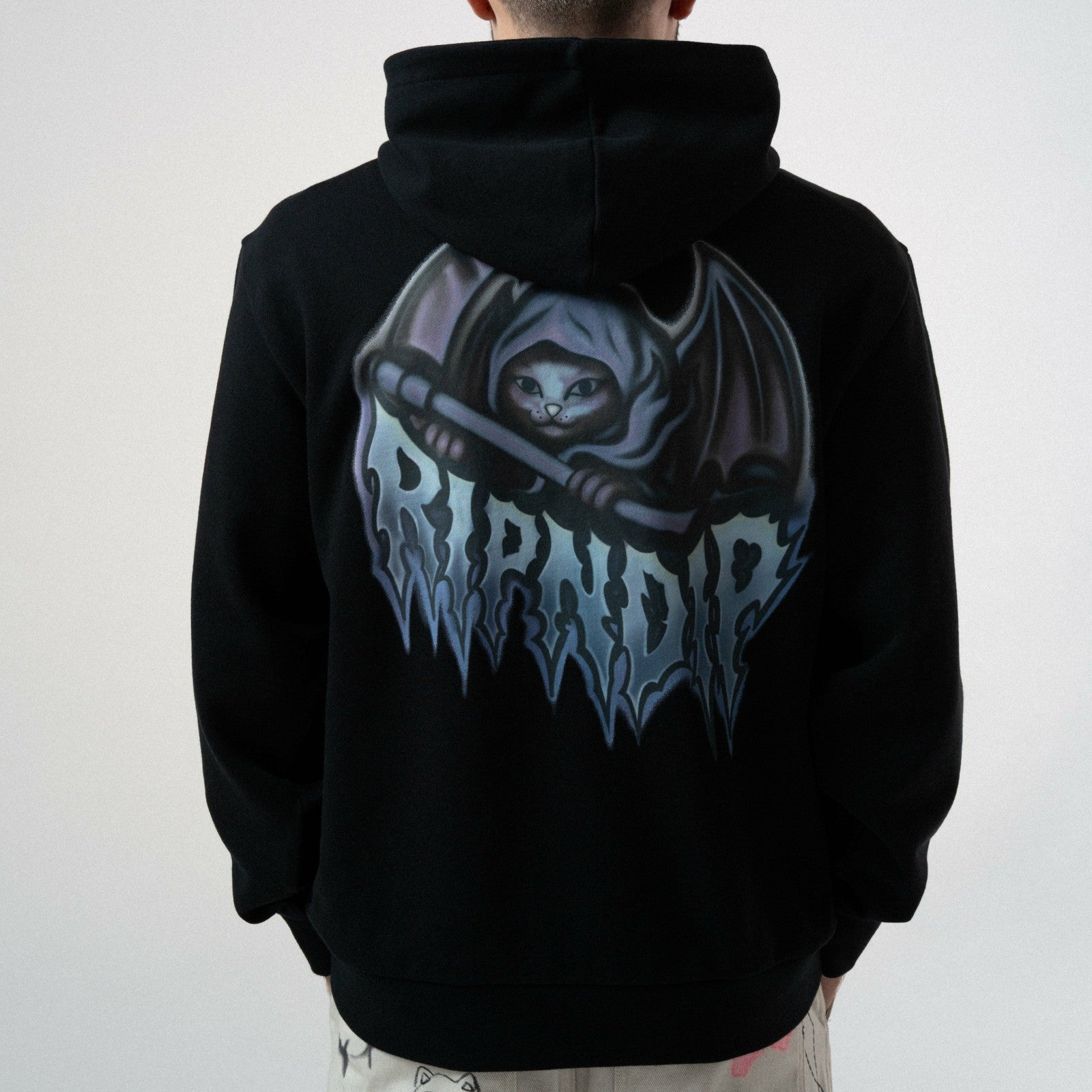 Out Of Time Hoodie (Black) - Ripndip