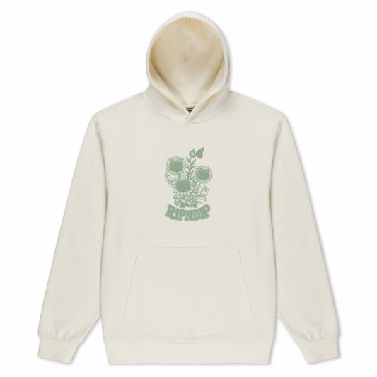 Where The Flowers Bloom Hoodie (Bone) - Ripndip