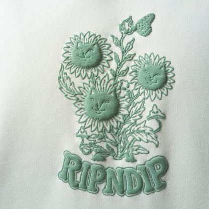 Where The Flowers Bloom Hoodie (Bone) - Ripndip