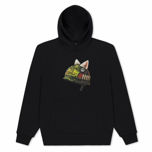 Born To Chill Hoodie (Black) - Ripndip