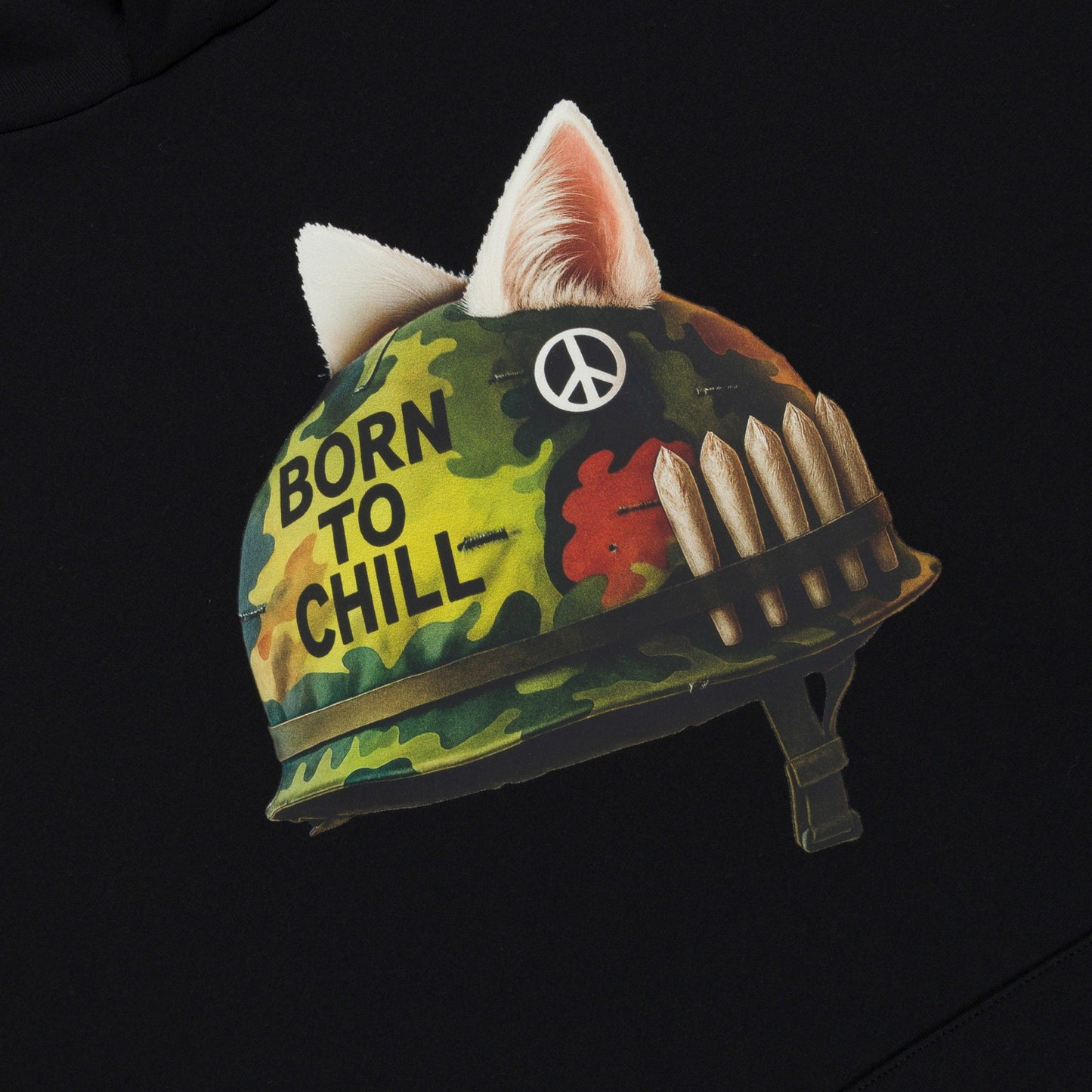 Born To Chill Hoodie (Black) - Ripndip