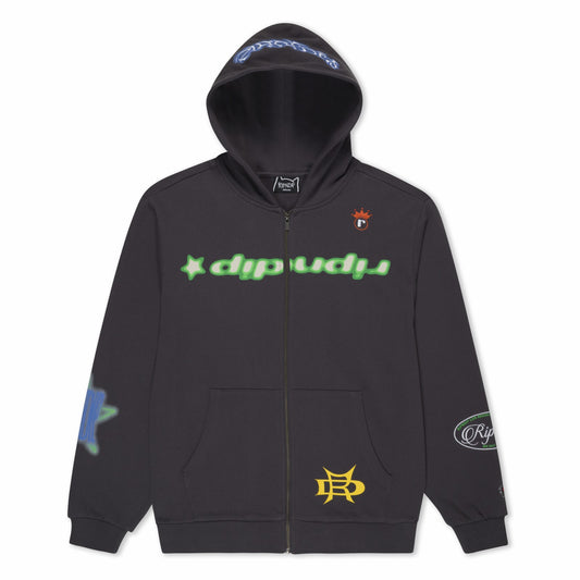 Allure Zip Hoodie (Black) - Ripndip