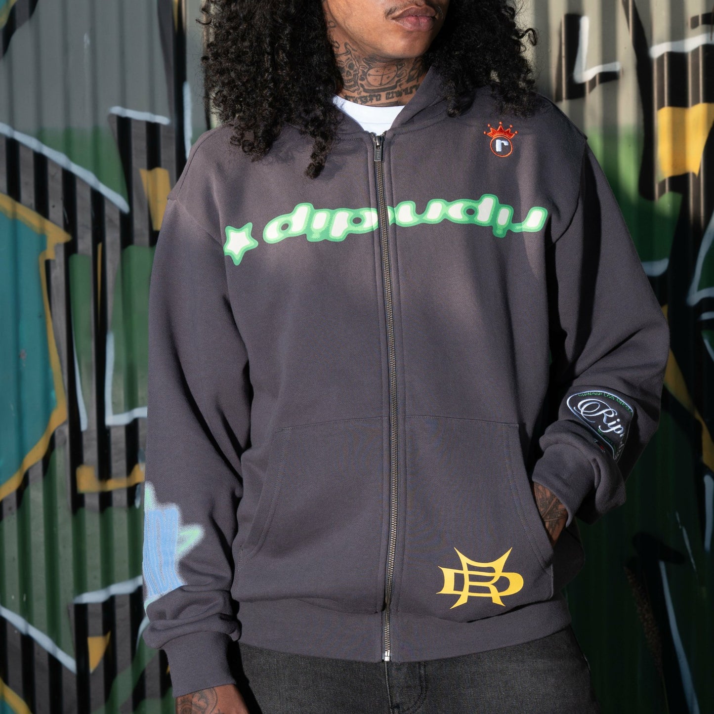 Allure Zip Hoodie (Black) - Ripndip