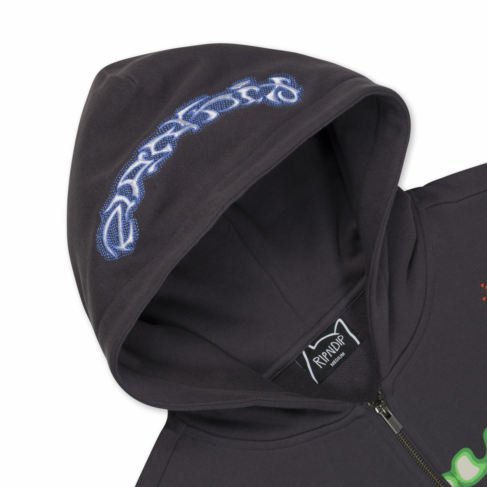 Allure Zip Hoodie (Black) - Ripndip