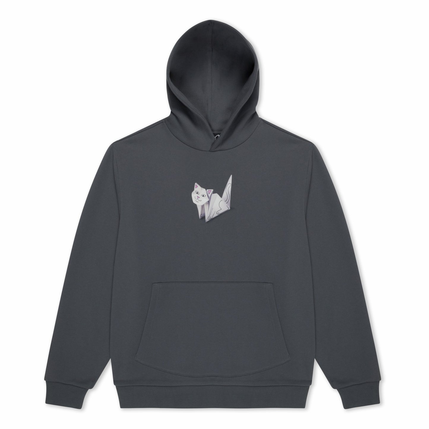 Origami Hoodie (Charcoal) - Ripndip