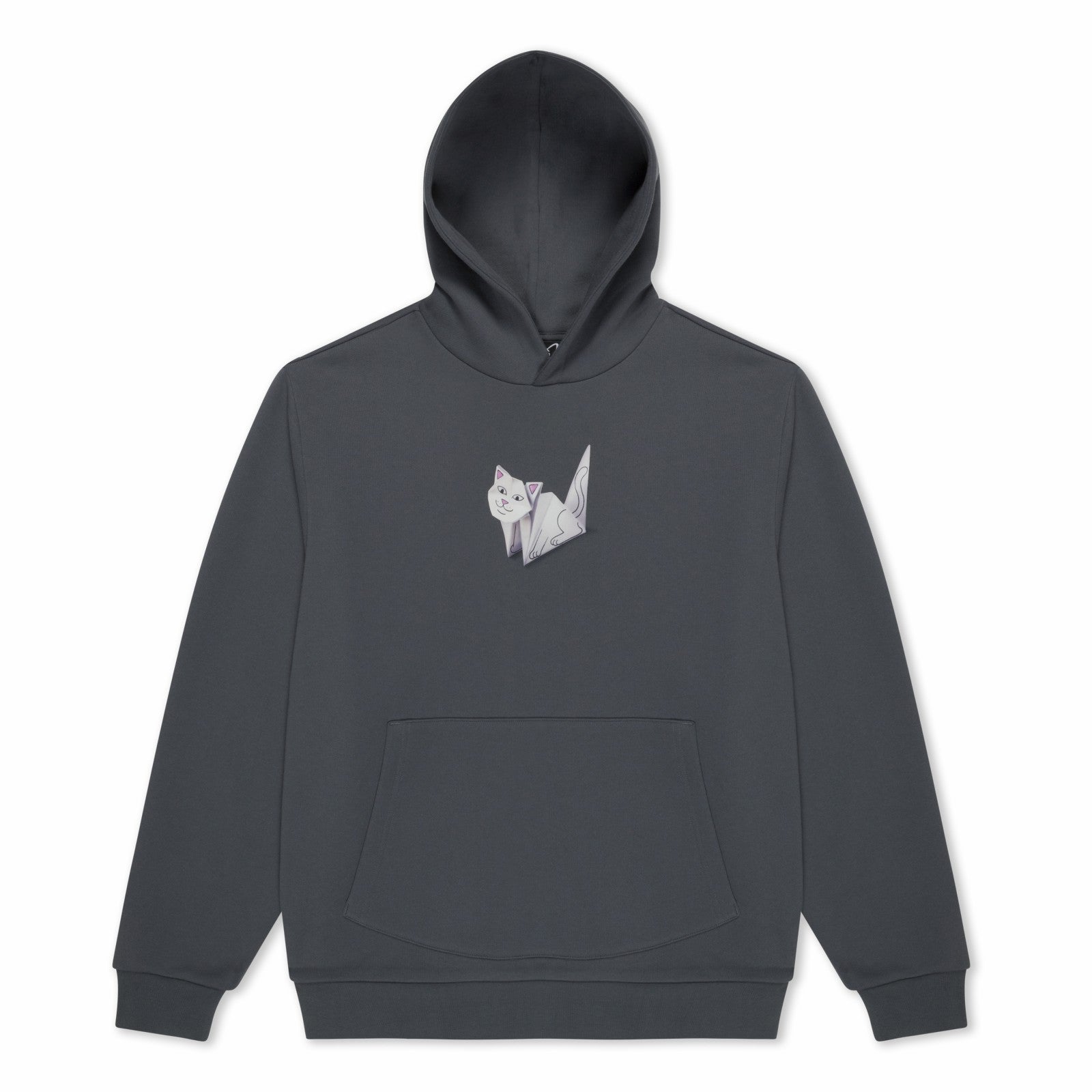 Origami Hoodie (Charcoal) - Ripndip
