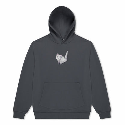 Origami Hoodie (Charcoal) - Ripndip