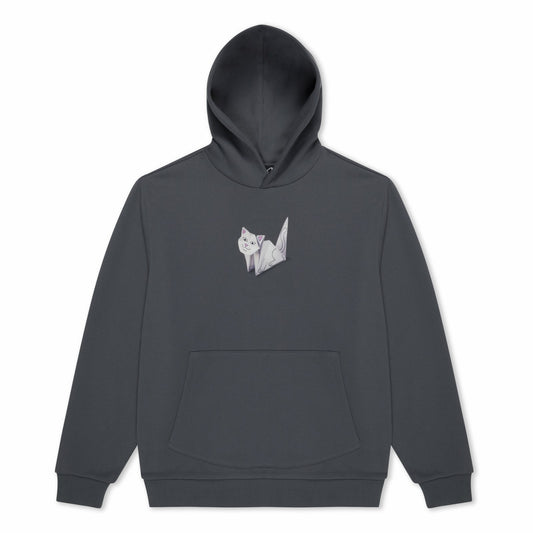 Origami Hoodie (Charcoal) - Ripndip