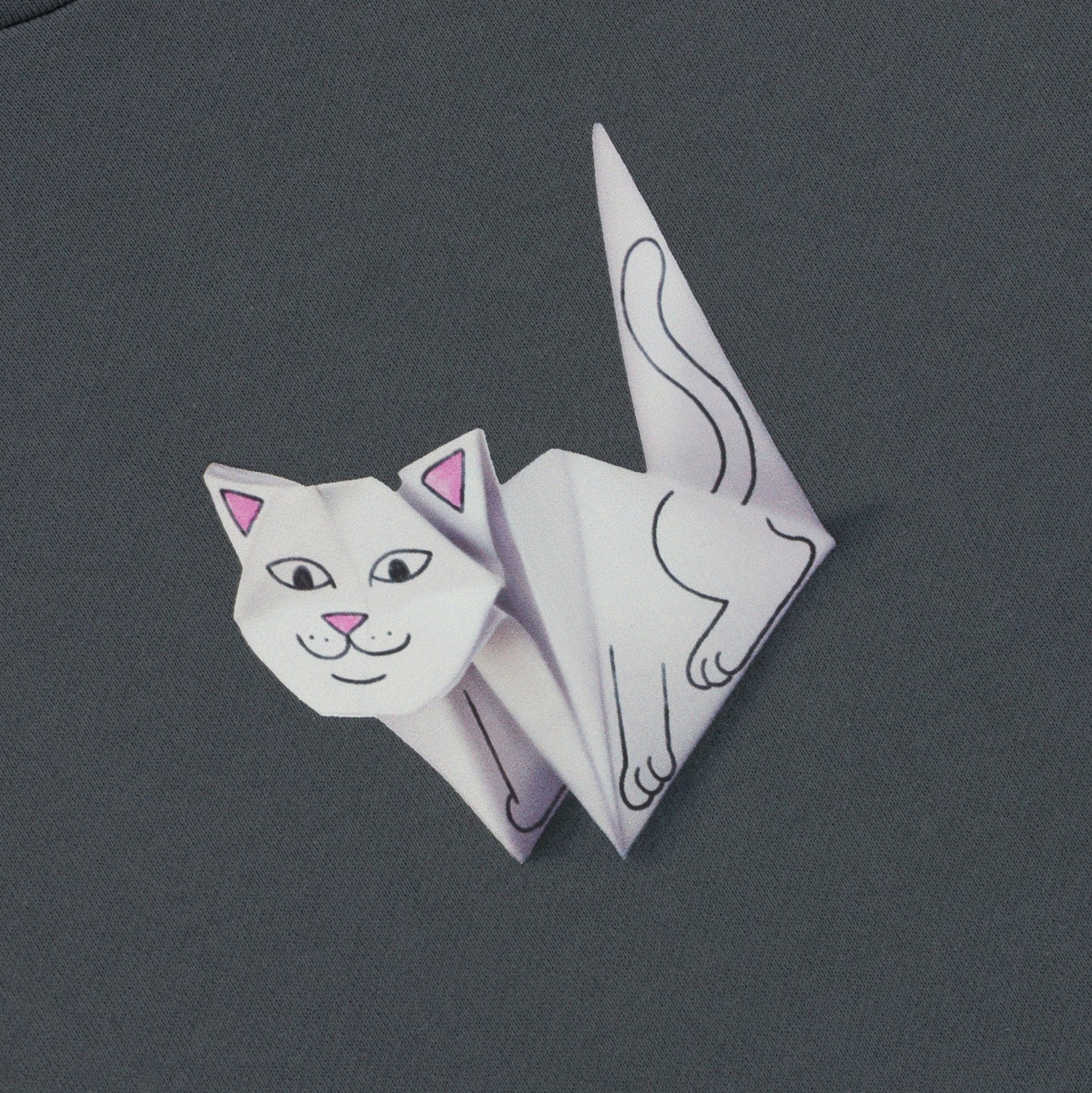 Origami Hoodie (Charcoal) - Ripndip