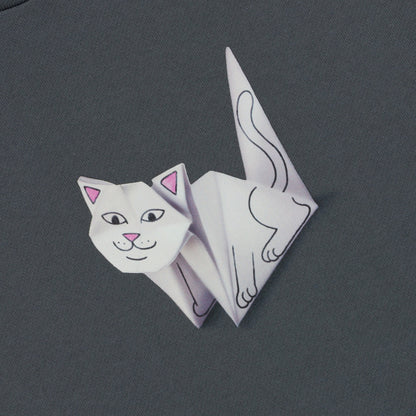 Origami Hoodie (Charcoal) - Ripndip