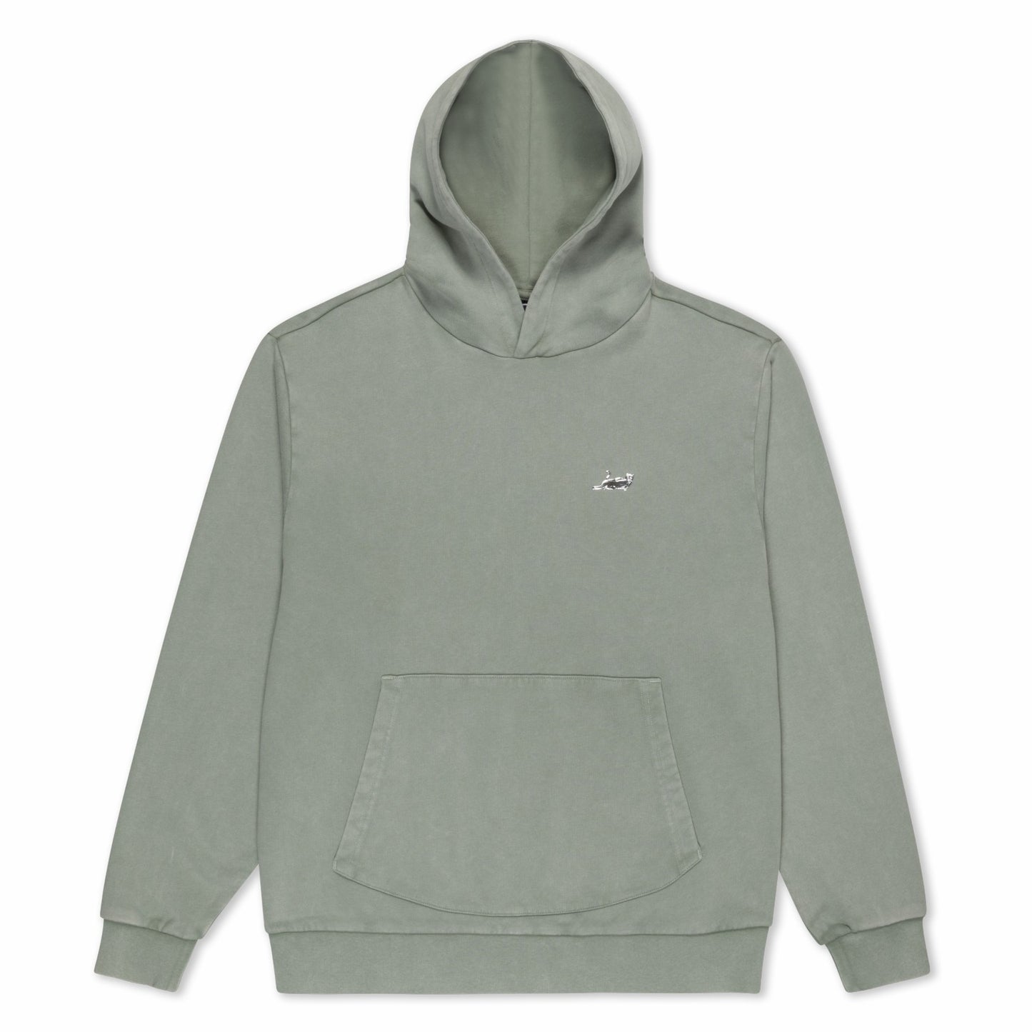 Castanza Hoodie (Sage Vintage Wash) - Ripndip