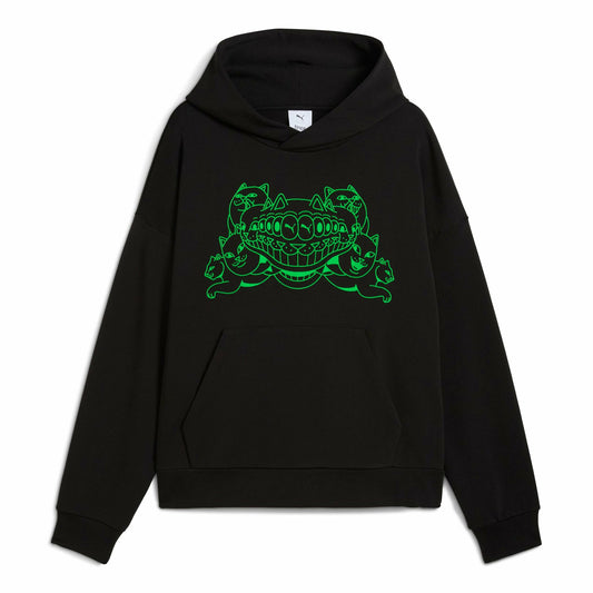 PUMA X RIPNDIP Boxy Graphic Hoodie (Puma Black) - Ripndip