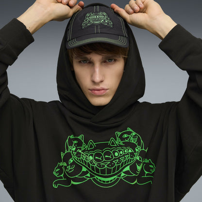 PUMA X RIPNDIP Boxy Graphic Hoodie (Puma Black) - Ripndip