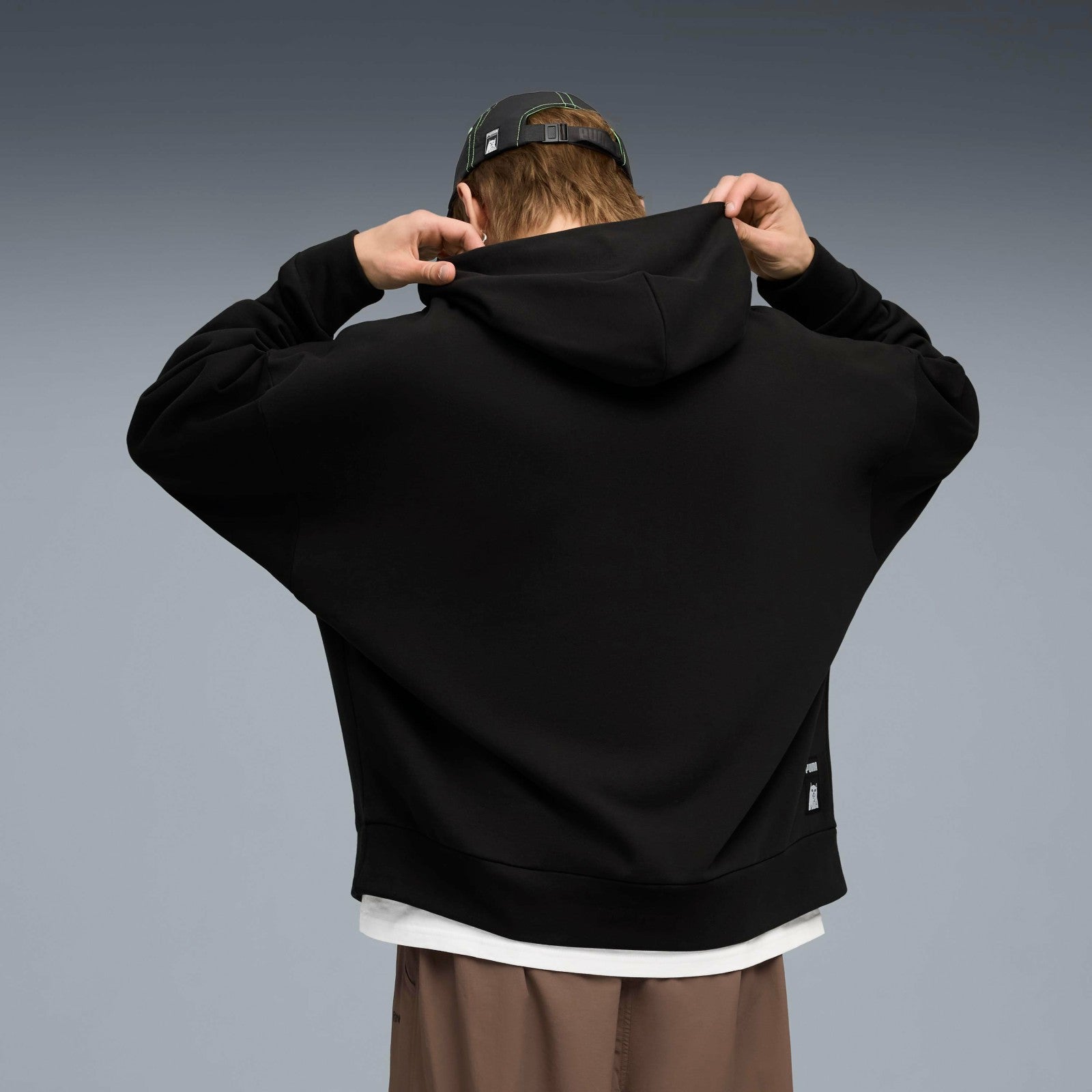 PUMA X RIPNDIP Boxy Graphic Hoodie (Puma Black) - Ripndip