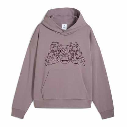 PUMA X RIPNDIP Boxy Graphic Hoodie (Plum Jam) - Ripndip