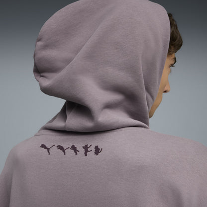 PUMA X RIPNDIP Boxy Graphic Hoodie (Plum Jam) - Ripndip