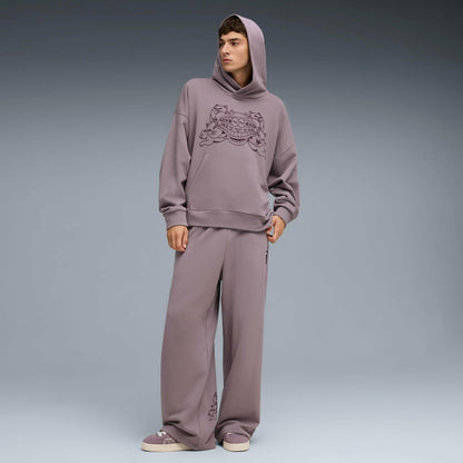 PUMA X RIPNDIP Boxy Graphic Hoodie (Plum Jam) - Ripndip