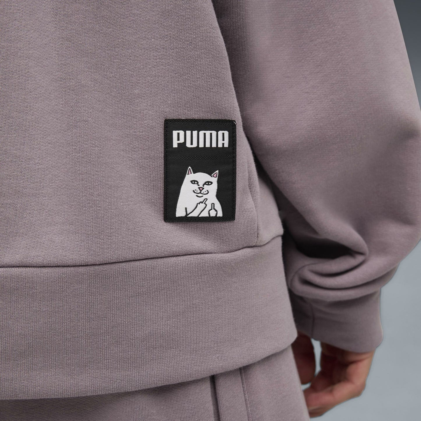 PUMA X RIPNDIP Boxy Graphic Hoodie (Plum Jam) - Ripndip
