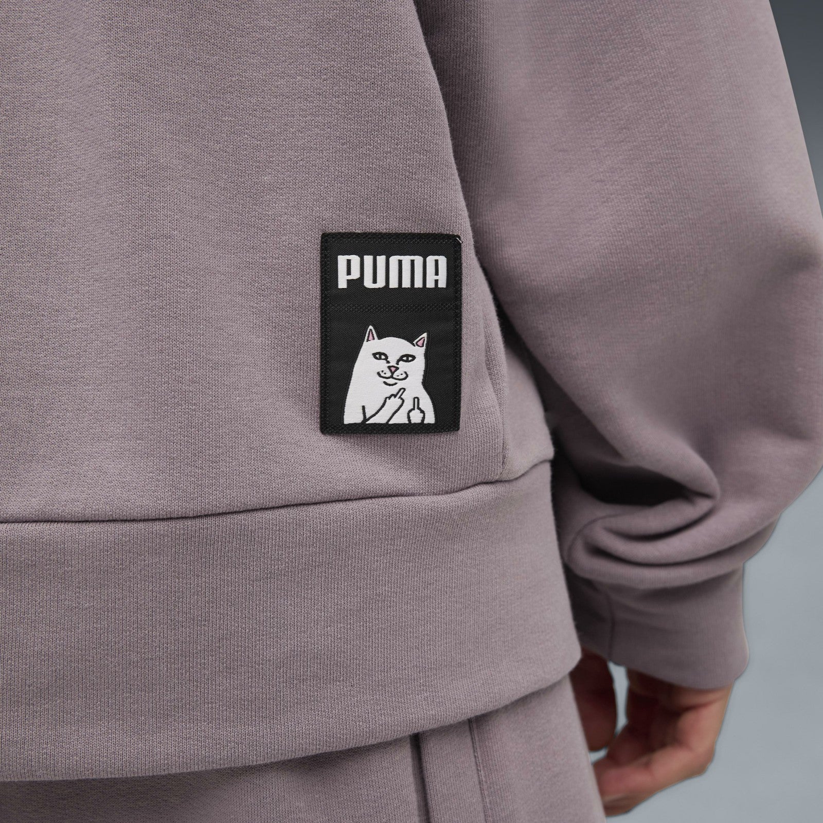 PUMA X RIPNDIP Boxy Graphic Hoodie (Plum Jam) - Ripndip