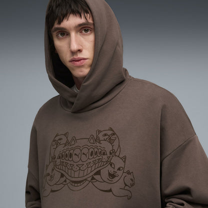 PUMA X RIPNDIP Boxy Graphic Hoodie (Flat Bronze) - Ripndip