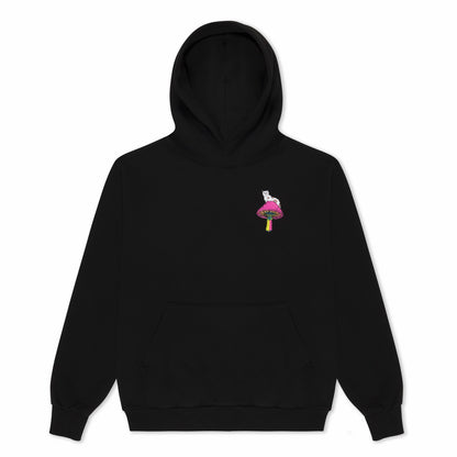 Psychedelic Hoodie (Black) - Ripndip