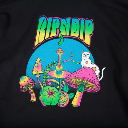 Psychedelic Hoodie (Black) - Ripndip