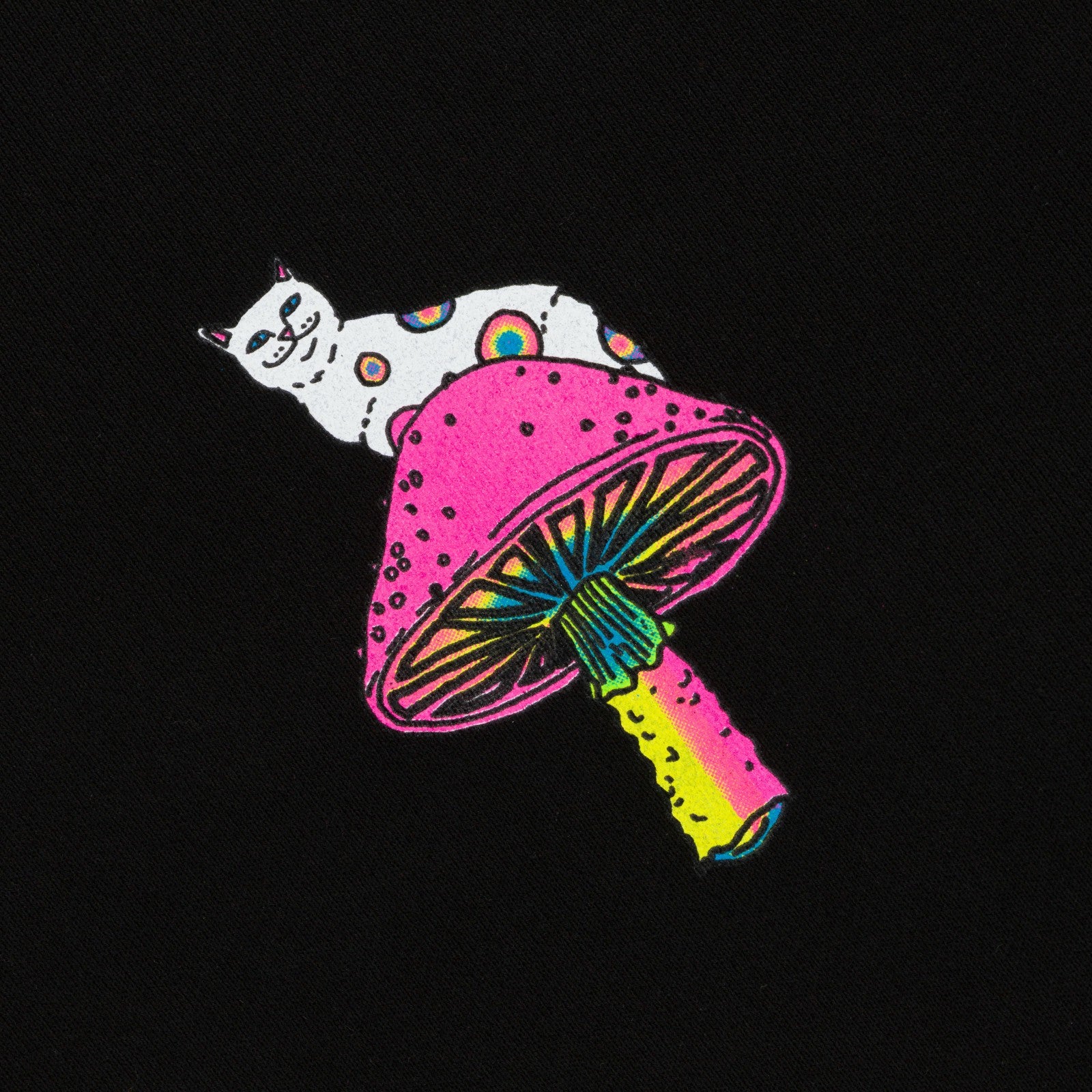 Psychedelic Hoodie (Black) - Ripndip