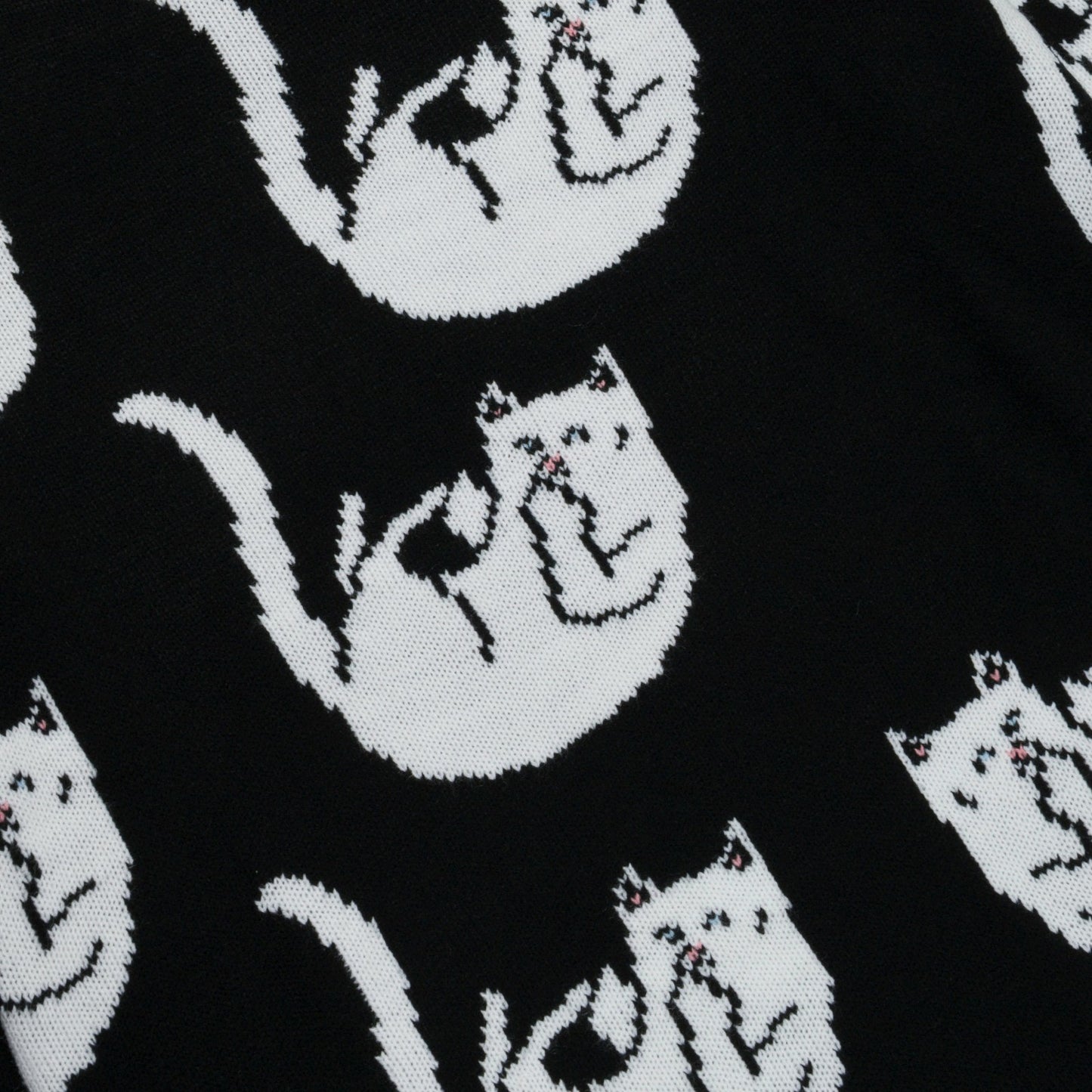 Falling For Nermal Knit Sweater (Black) - Ripndip