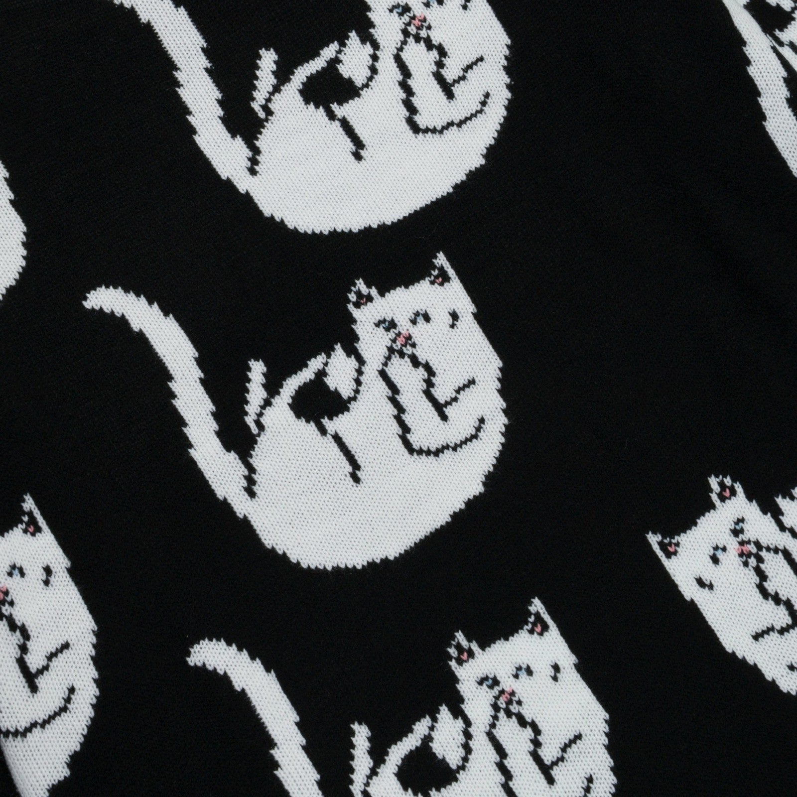 Falling For Nermal Knit Sweater (Black) - Ripndip