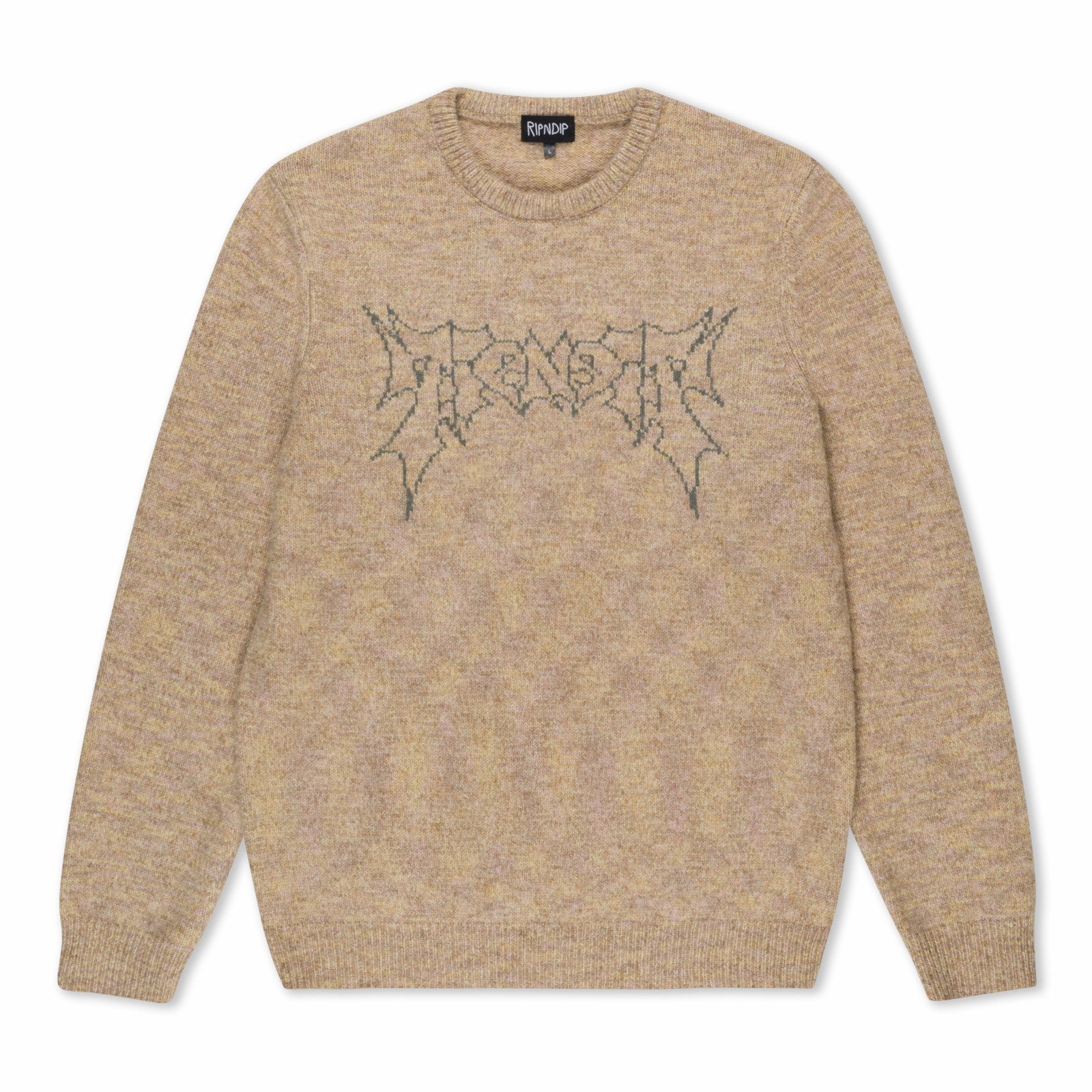 Noid Knit Sweater (Sand) - Ripndip